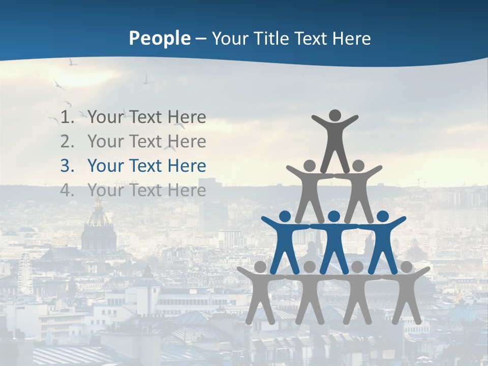 Tower Urban French PowerPoint Template