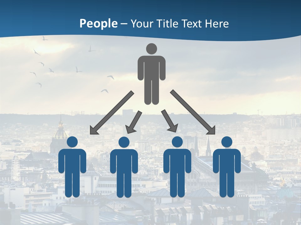 Tower Urban French PowerPoint Template