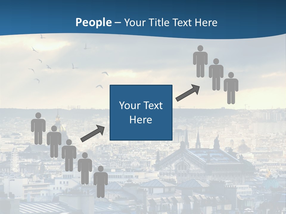 Tower Urban French PowerPoint Template