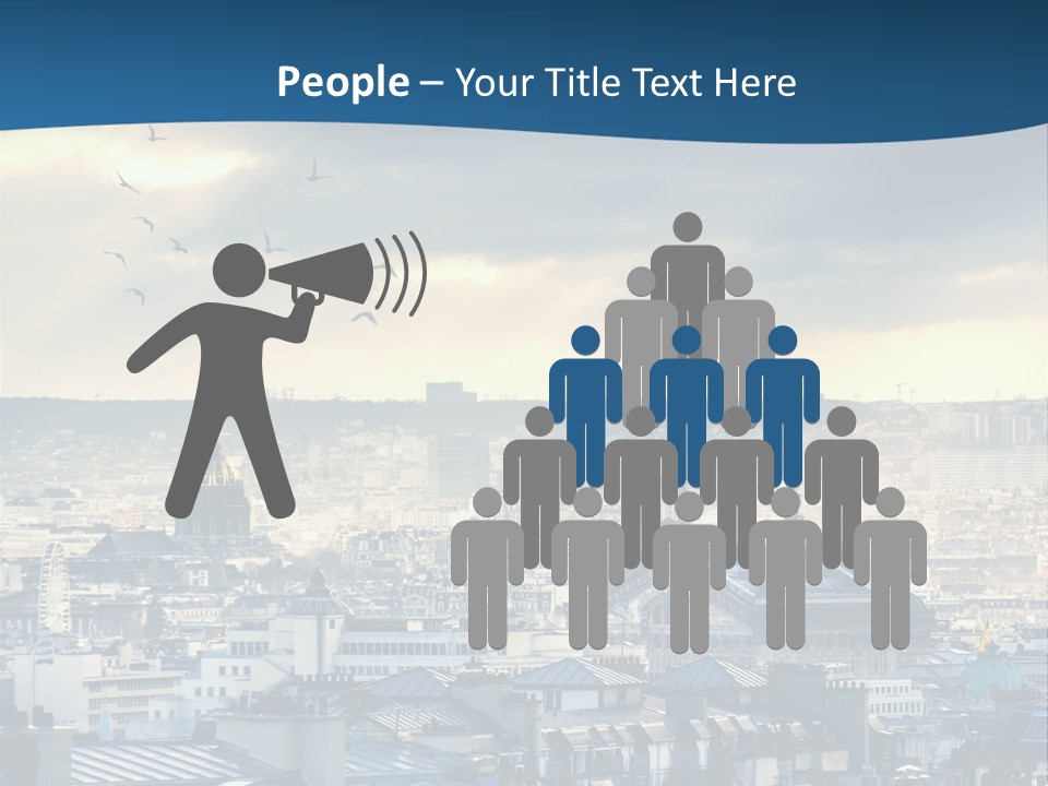 Tower Urban French PowerPoint Template