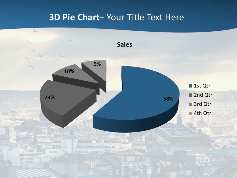Tower Urban French PowerPoint Template
