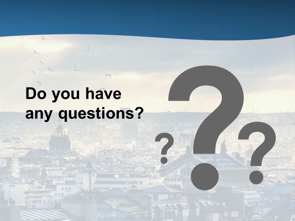 Tower Urban French PowerPoint Template