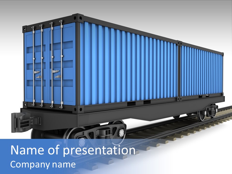 Shipment Shipping Cargo PowerPoint Template