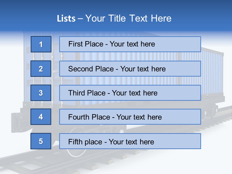 Shipment Shipping Cargo PowerPoint Template