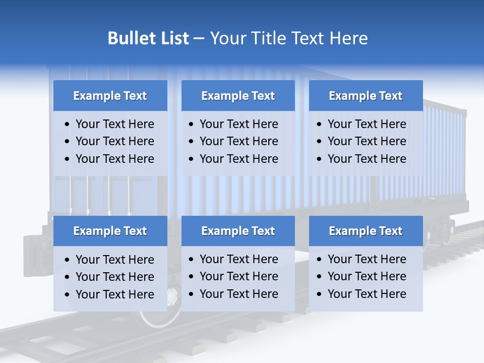Shipment Shipping Cargo PowerPoint Template