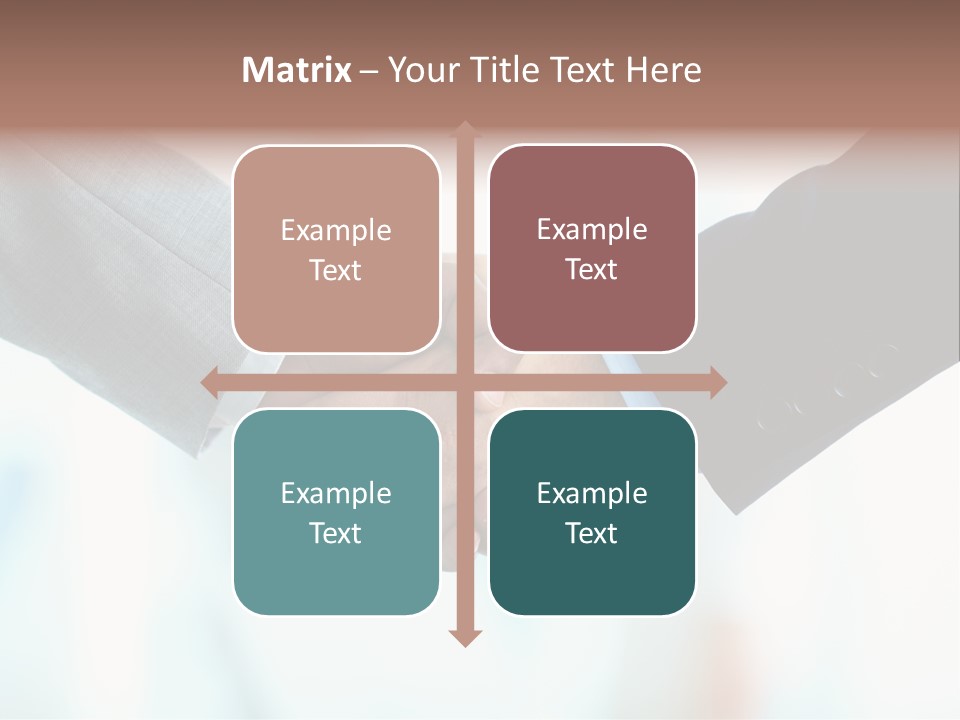 Firm Business Formalwear PowerPoint Template