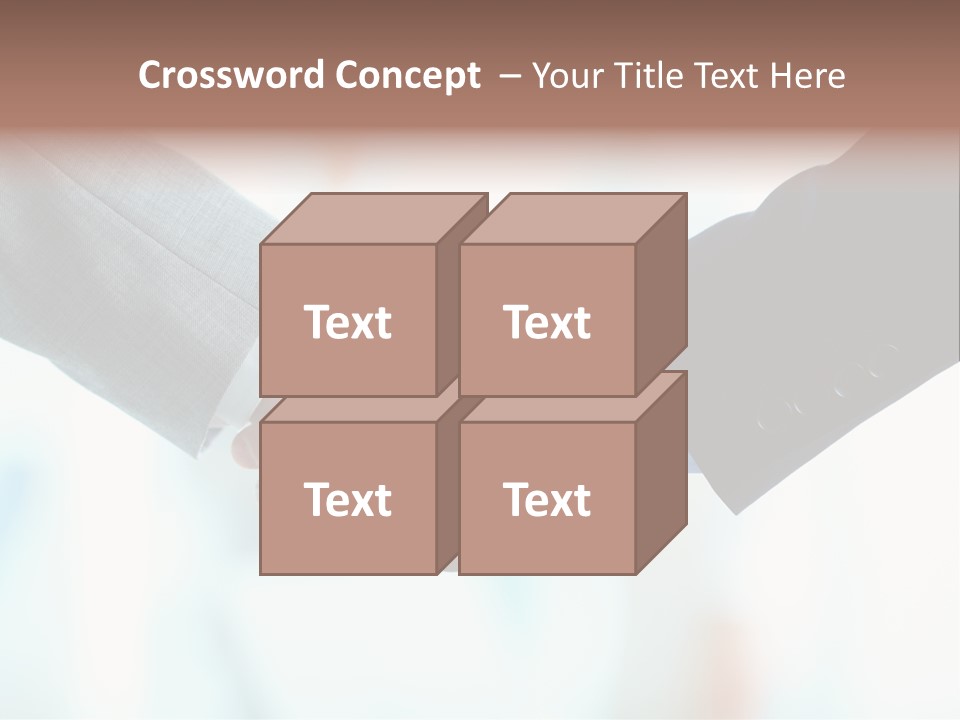 Firm Business Formalwear PowerPoint Template