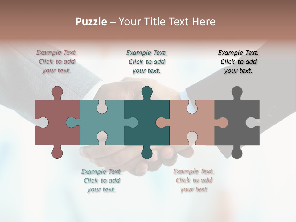 Firm Business Formalwear PowerPoint Template