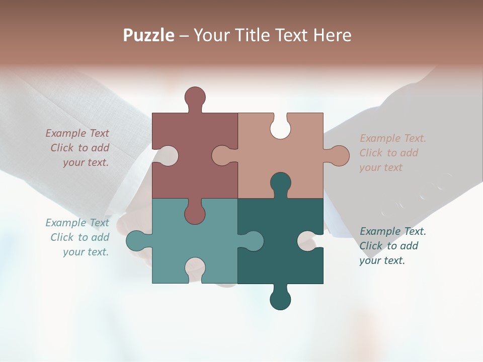 Firm Business Formalwear PowerPoint Template