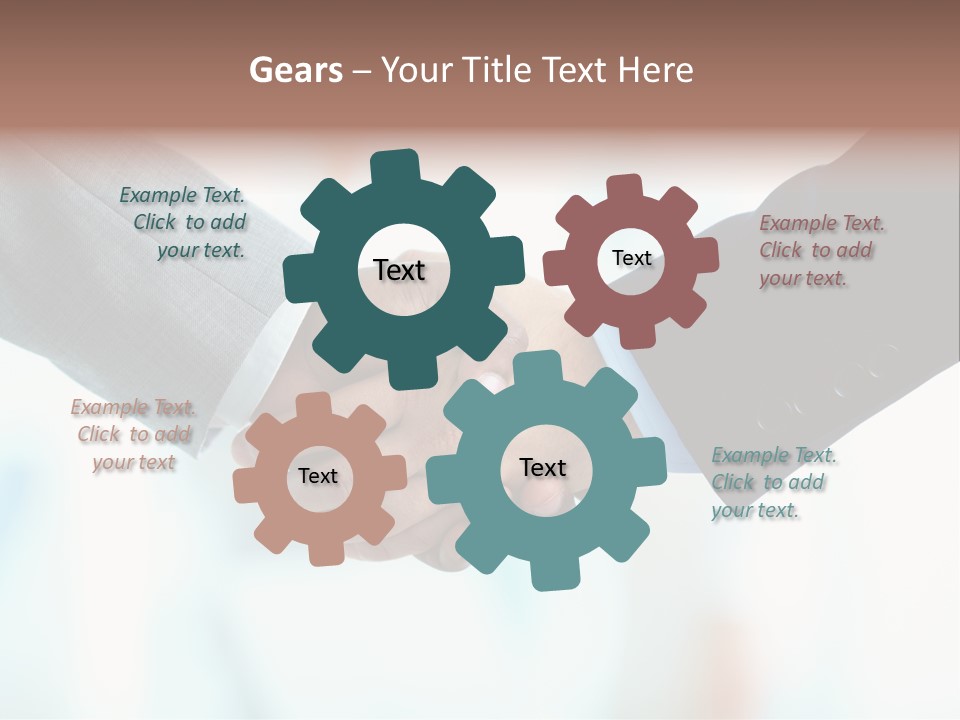 Firm Business Formalwear PowerPoint Template