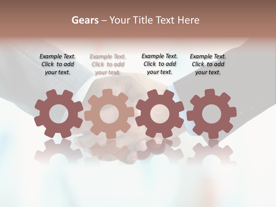 Firm Business Formalwear PowerPoint Template