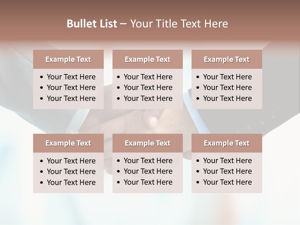 Firm Business Formalwear PowerPoint Template