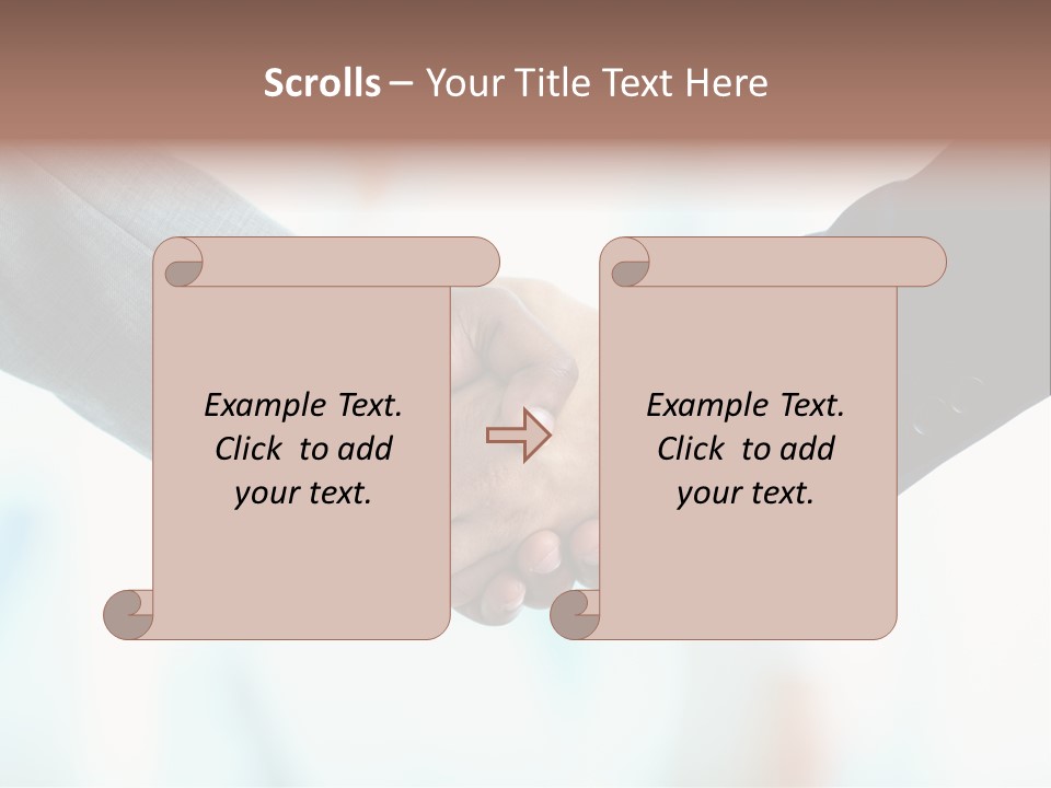 Firm Business Formalwear PowerPoint Template