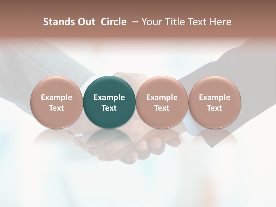 Firm Business Formalwear PowerPoint Template