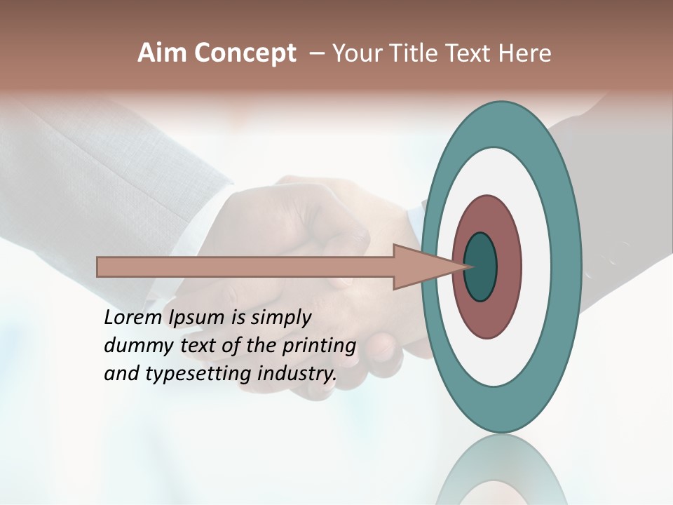 Firm Business Formalwear PowerPoint Template