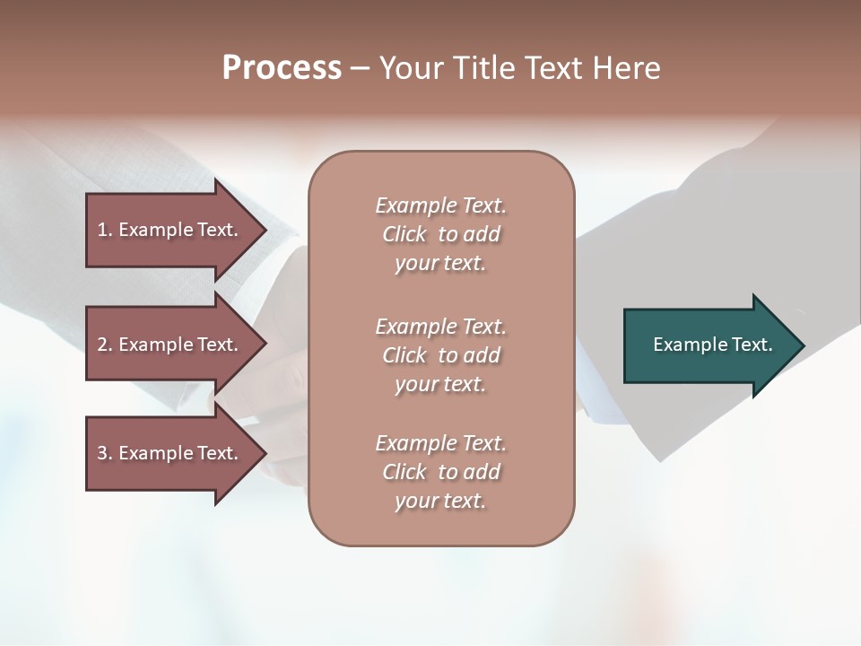 Firm Business Formalwear PowerPoint Template
