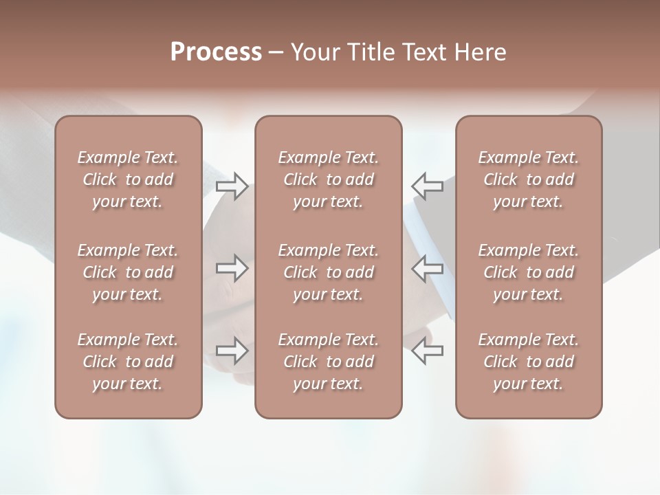 Firm Business Formalwear PowerPoint Template