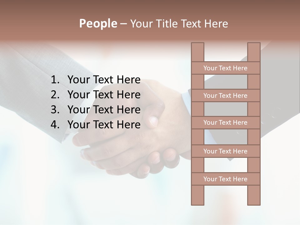 Firm Business Formalwear PowerPoint Template