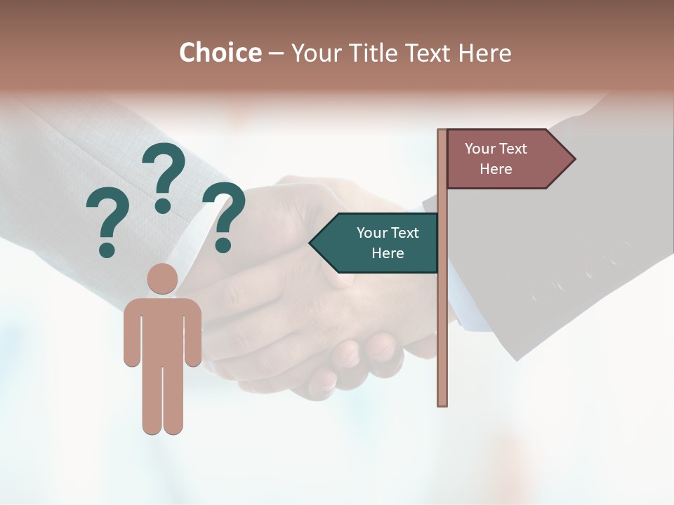 Firm Business Formalwear PowerPoint Template