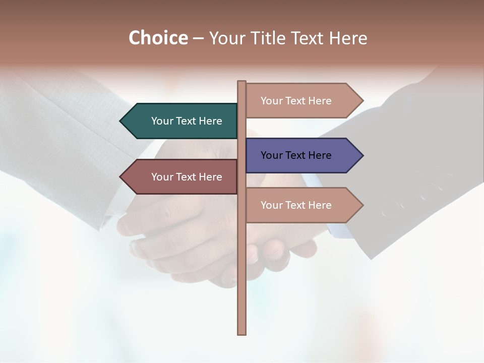 Firm Business Formalwear PowerPoint Template