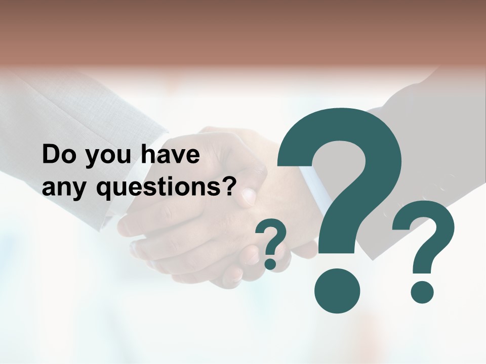 Firm Business Formalwear PowerPoint Template