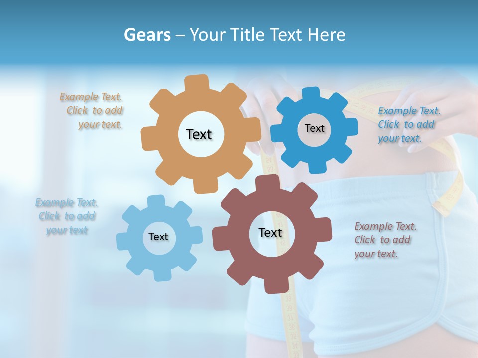 Gym Inside Feminine PowerPoint Template