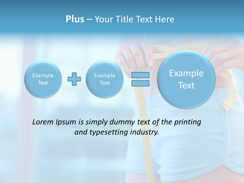 Gym Inside Feminine PowerPoint Template