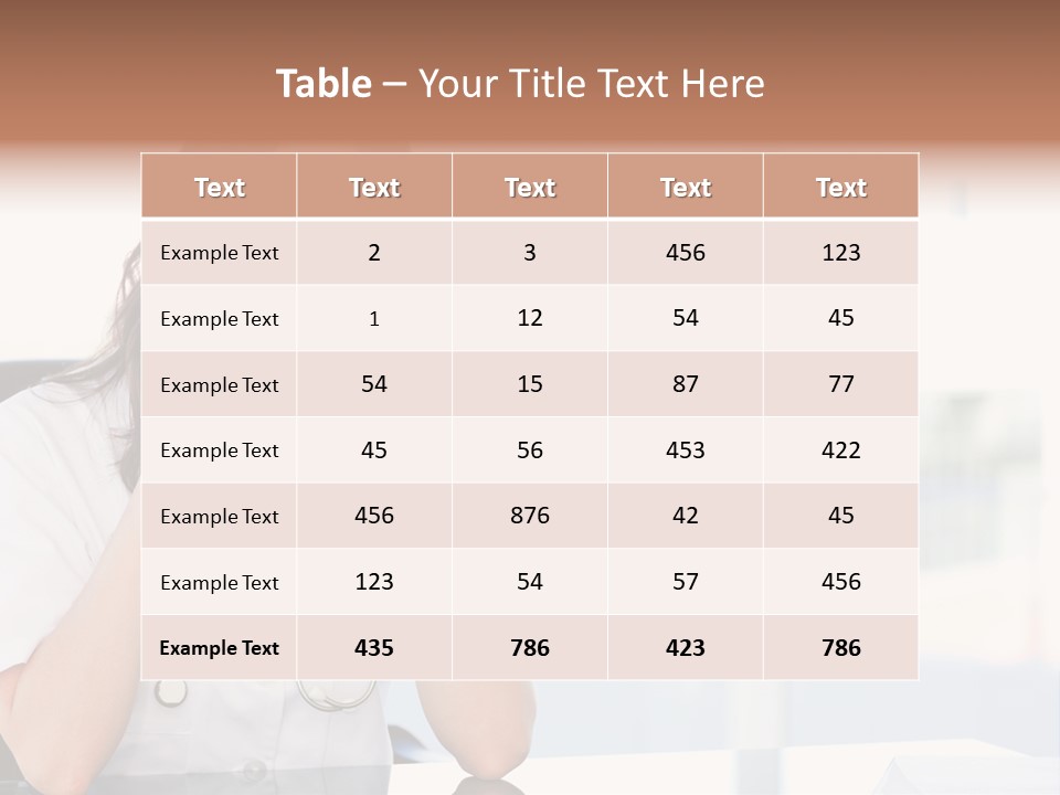 Lab Health Alone PowerPoint Template