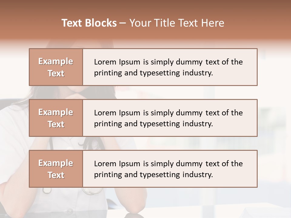 Lab Health Alone PowerPoint Template