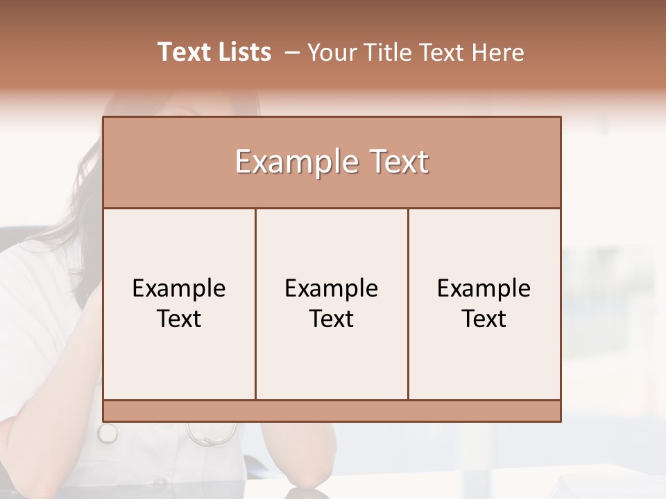 Lab Health Alone PowerPoint Template