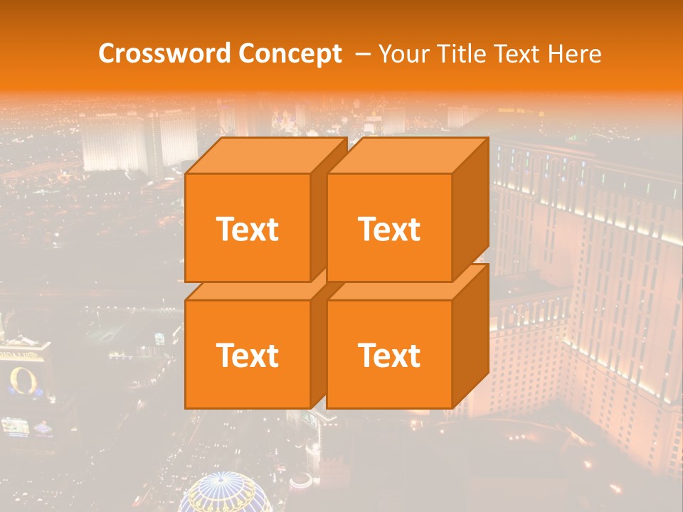 Games Water City PowerPoint Template