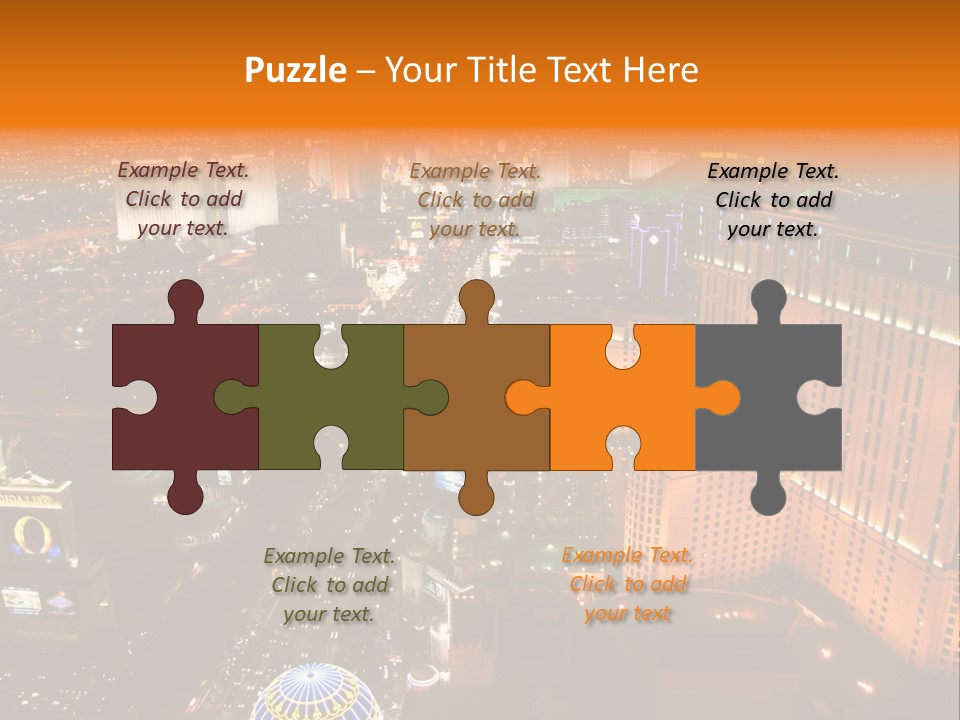 Games Water City PowerPoint Template