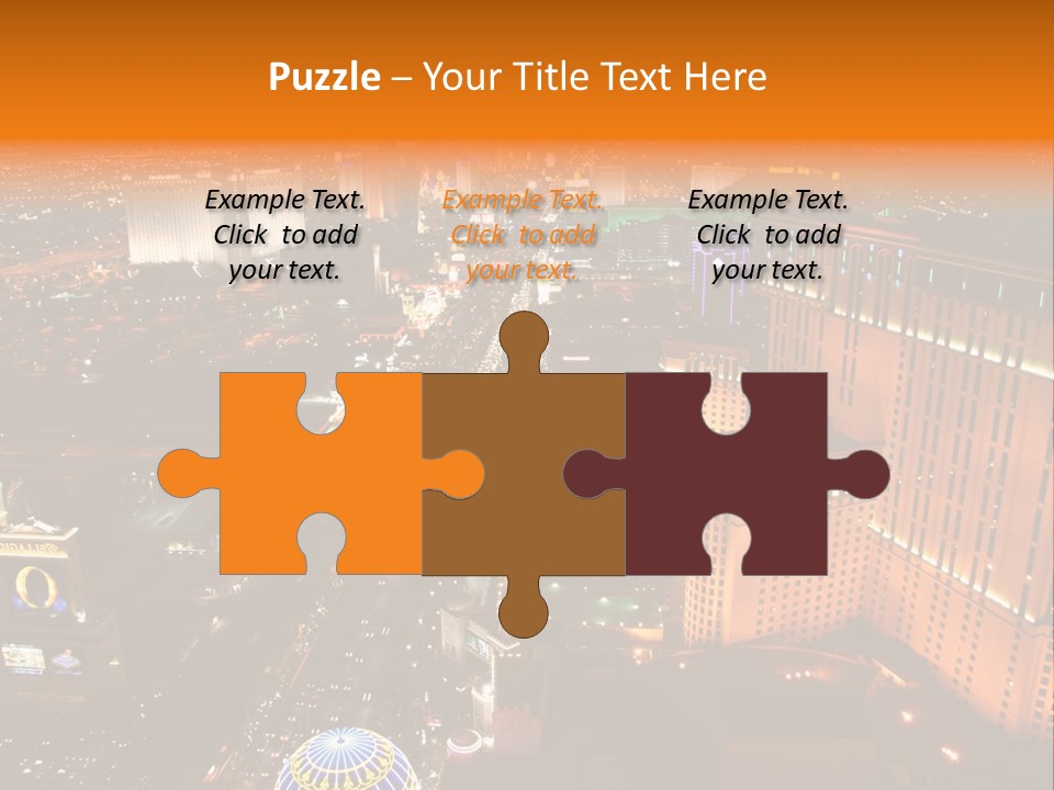 Games Water City PowerPoint Template