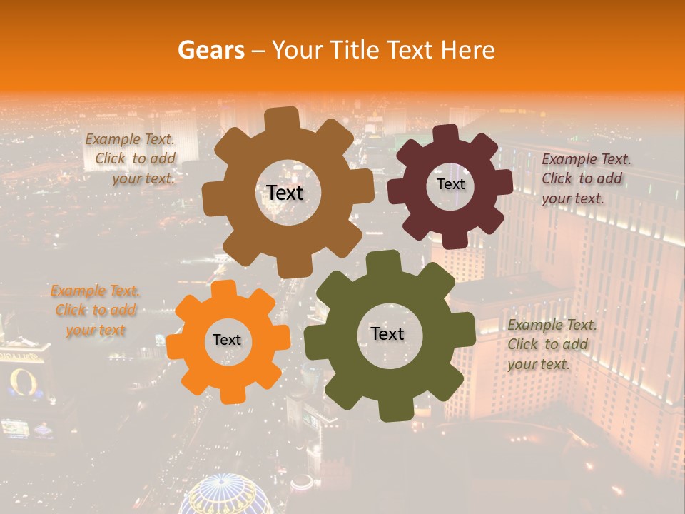 Games Water City PowerPoint Template