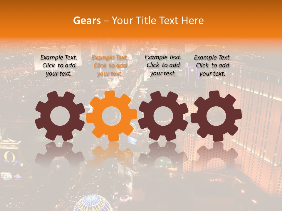 Games Water City PowerPoint Template