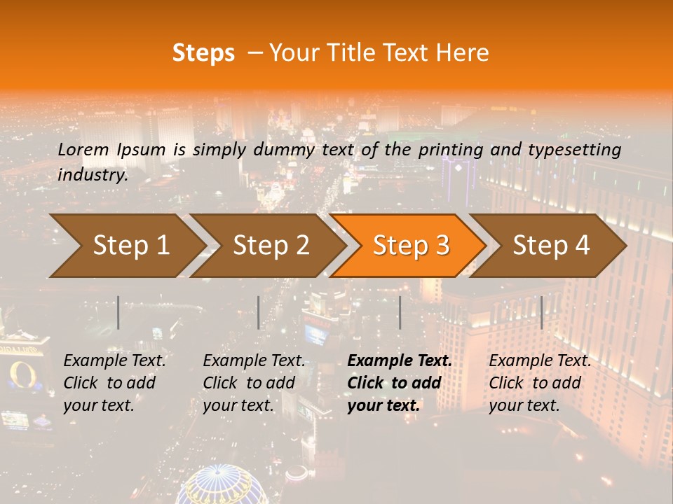 Games Water City PowerPoint Template