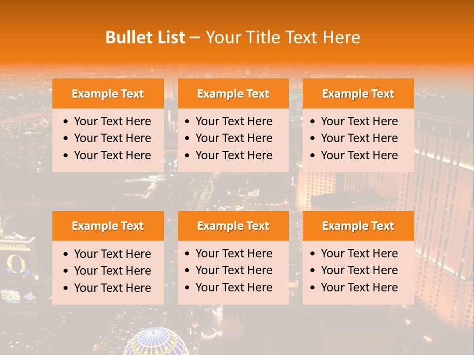 Games Water City PowerPoint Template