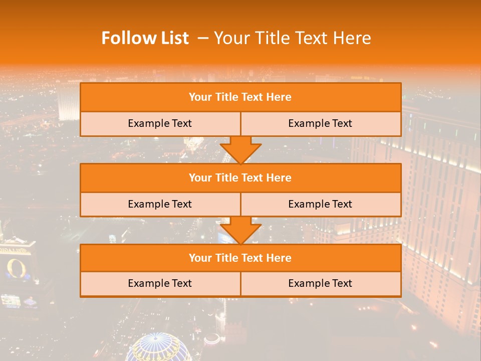 Games Water City PowerPoint Template