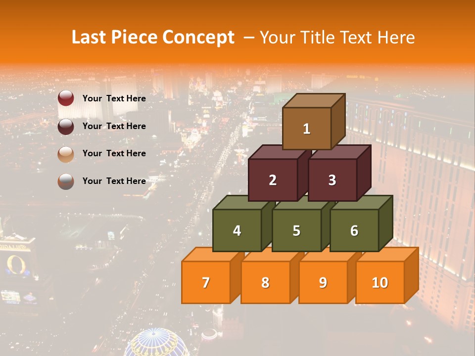 Games Water City PowerPoint Template