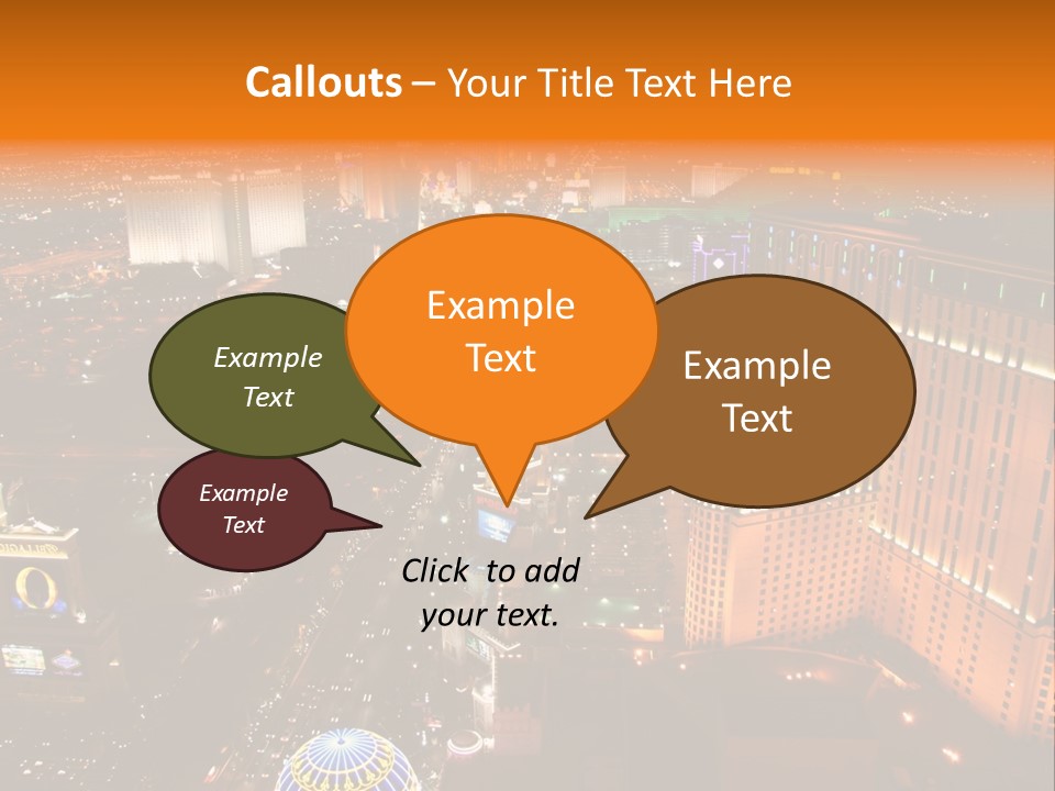 Games Water City PowerPoint Template