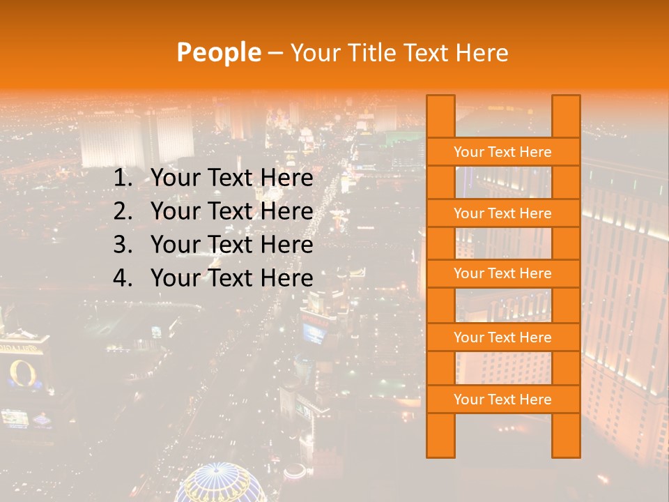 Games Water City PowerPoint Template