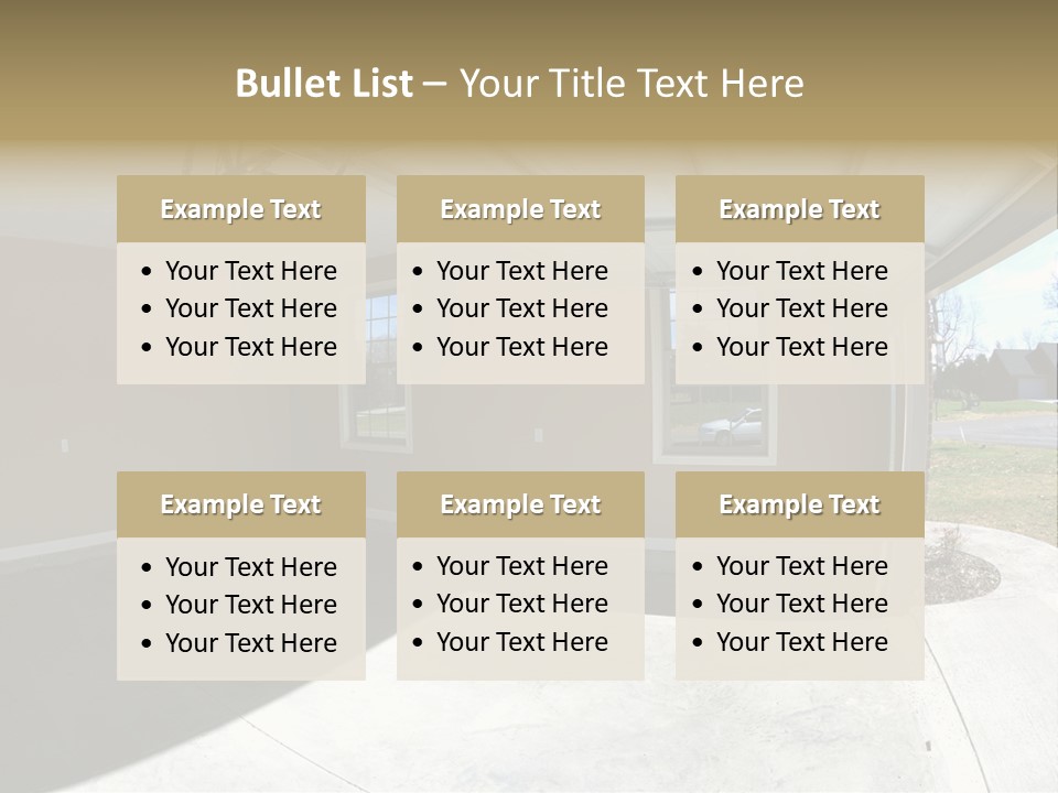 Neighborhood Rich Builder PowerPoint Template