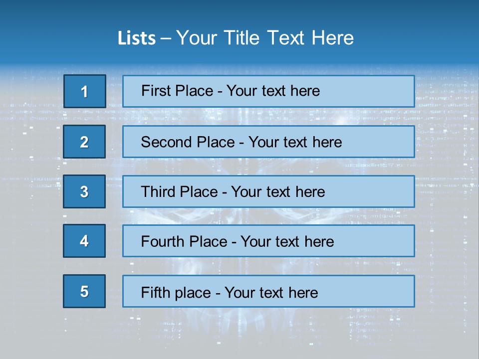 Network Hacker Spam PowerPoint Template