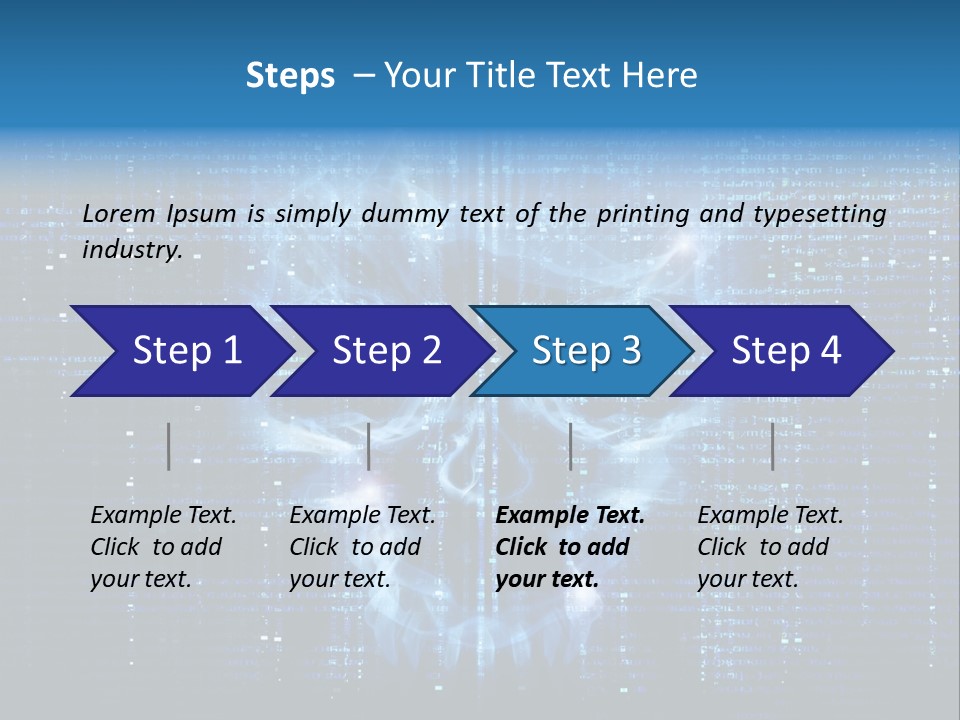Network Hacker Spam PowerPoint Template