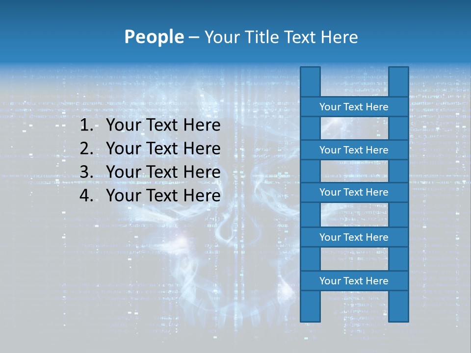 Network Hacker Spam PowerPoint Template