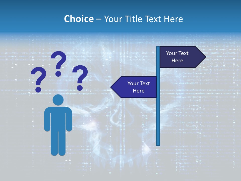 Network Hacker Spam PowerPoint Template