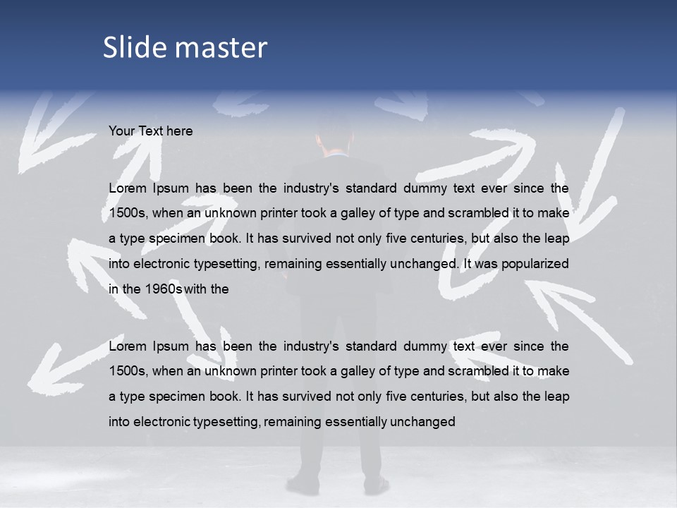 Opportunity Right Career PowerPoint Template