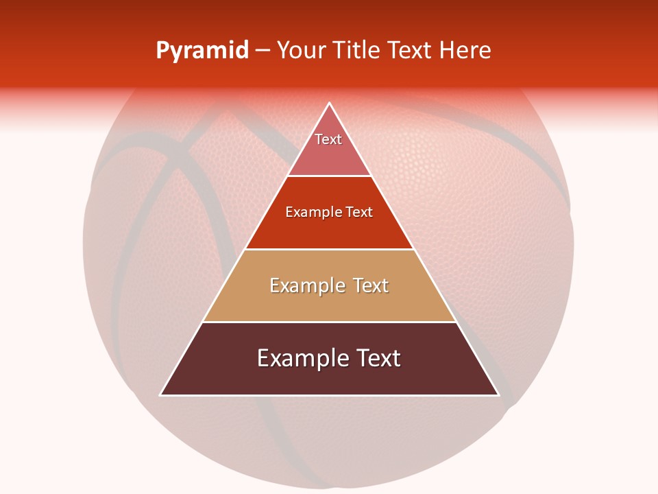 Sports Equipment Equipment Basketball Ball PowerPoint Template