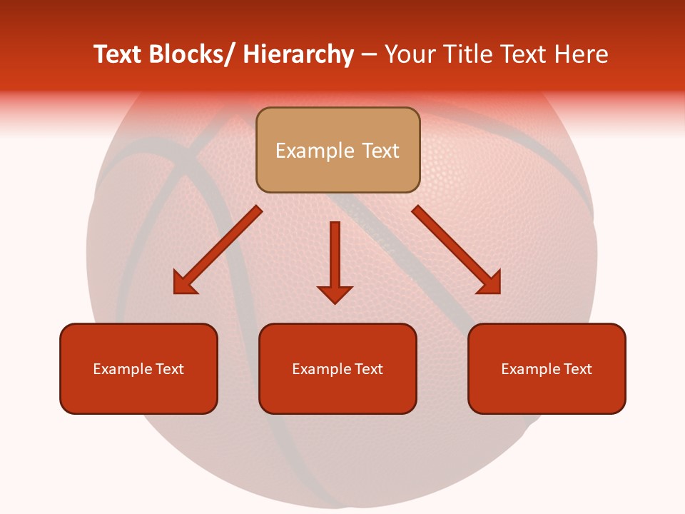 Sports Equipment Equipment Basketball Ball PowerPoint Template