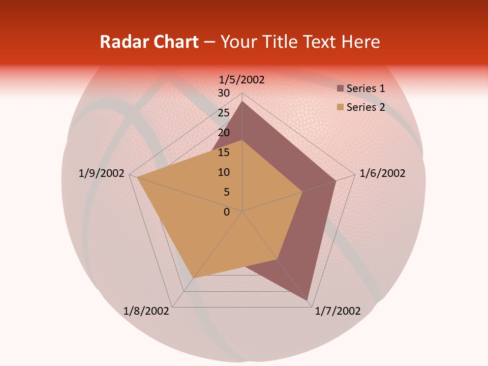 Sports Equipment Equipment Basketball Ball PowerPoint Template